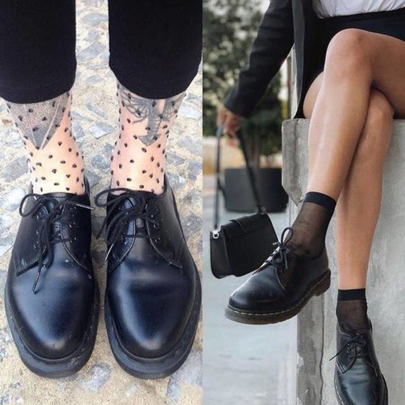 Dr. Martens | Shoes | Dr Martens 461 Mono Smooth Leather Oxford In Black  Size 398 Nwt | Poshmark